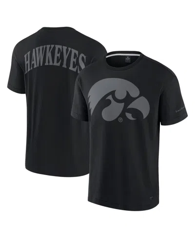 Fanatics Men's Black Iowa Hawkeyes Iconic T-shirt
