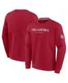 Fanatics Men's Crimson Oklahoma Sooners Unlimited Pullover Sweatshirt In Red