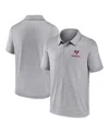 Fanatics Men's Gray Los Angeles Chargers Making Waves Polo Shirt