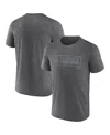 Fanatics Men's Heather Charcoal Florida Panthers Black Ice Synthetic T-shirt In Gray