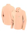 Fanatics Men'sâ Light Pink Detroit Tigers Front Office Long Sleeve Button-up Shirt In Pink