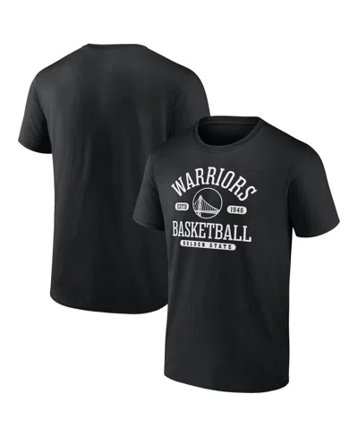 Fanatics Mto Label Men's Black Golden State Warriors Danger Zone T-shirt