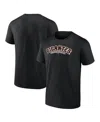 Fanatics Mto Label Men's Black San Francisco Giants Spanish Logo T-shirt