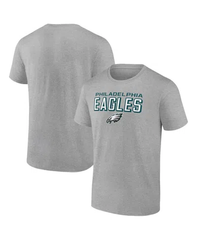 Fanatics Mto Label Men's Heather Gray Philadelphia Eagles Swagger T-shirt