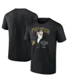 Fanatics Mto Label Men's Paul Skenes Black Pittsburgh Pirates Welcome To The Show T-shirt In Black