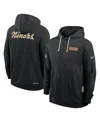 Fanatics Nike Men's Black San Francisco 49ers 2025 Nfl Rivalries Sideline Dri-fit Hoodie In Black