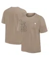Fanatics Nike Men's Khaki St. Louis Cardinals Statement Max90 Pocket T-shirt In Khaki