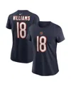 Fanatics Nike Women's Caleb Williams Navy Chicago Bears 2024 Nfl Draft First Round Pick Name Number T-shirt In Navy