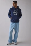 Fanatics Penn State University Graphic Nike Legacy Hoodie Sweatshirt In Navy, Men's At Urban Outfitters In Multi