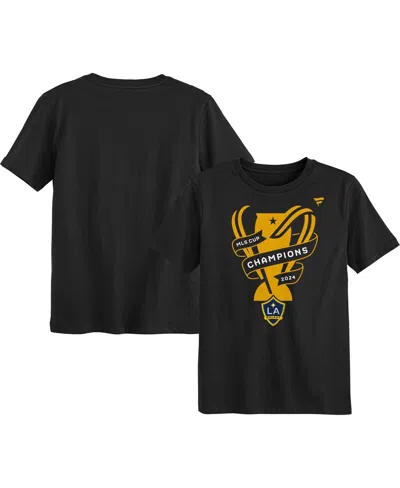 Fanatics Kids' Preschool Black La Galaxy 2024 Mls Cup Champions Locker Room T-shirt