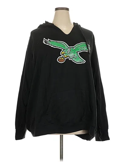 Pre-owned Fanatics Pullover Hoodie In Black