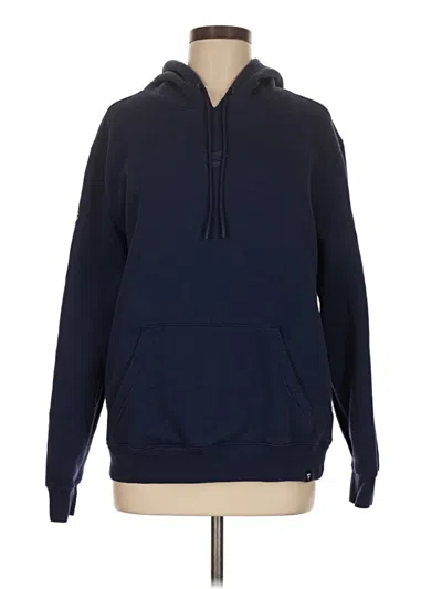 Pre-owned Fanatics Pullover Hoodie In Blue