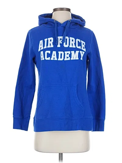 Pre-owned Fanatics Pullover Hoodie In Blue