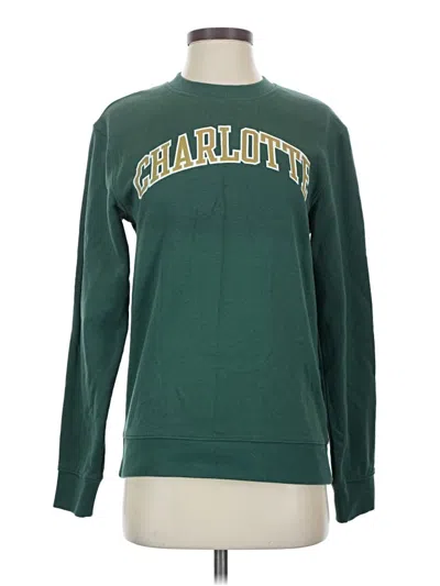 Pre-owned Fanatics Pullover Sweater In Green