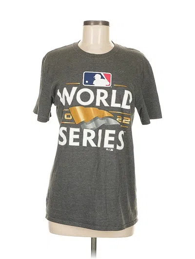 Pre-owned Fanatics Short Sleeve T-shirt In Gray
