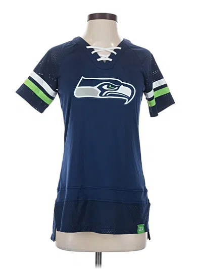 Pre-owned Fanatics Short Sleeve T-shirt In Blue