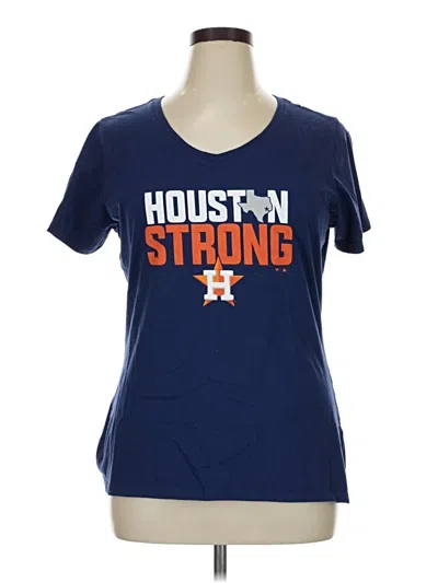Pre-owned Fanatics Short Sleeve T-shirt In Blue