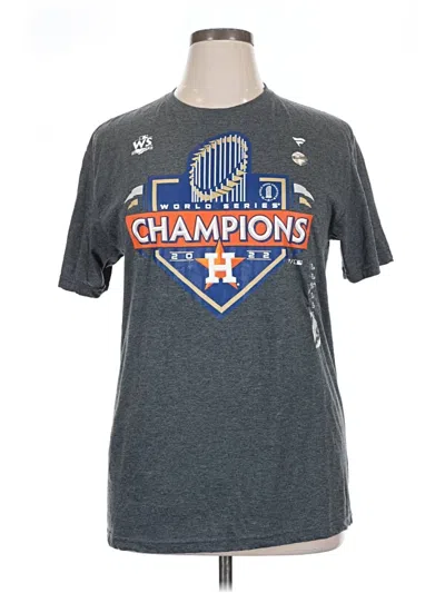 Pre-owned Fanatics Short Sleeve T-shirt In Gray