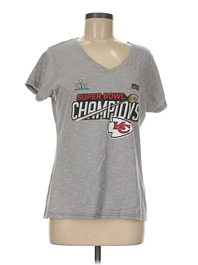 Pre-owned Fanatics Short Sleeve T-shirt In Gray