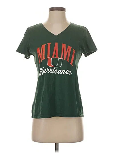 Pre-owned Fanatics Short Sleeve T-shirt In Green