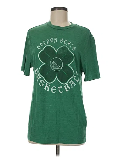 Pre-owned Fanatics Short Sleeve T-shirt In Green