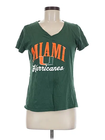 Pre-owned Fanatics Short Sleeve T-shirt In Green
