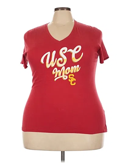 Pre-owned Fanatics Short Sleeve T-shirt In Red