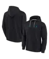 Fanatics Signature Unisex  Black Charlotte Fc Super Soft Fleece Pullover Hoodie In Black