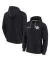 Fanatics Signature Men's And Women's  Black Kentucky Wildcats Super Soft Fleece Pullover Hoodie In Black