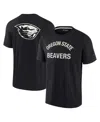 Fanatics Signature Men's And Women's  Black Oregon State Beavers Super Soft Short Sleeve T-shirt In Black
