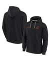 Fanatics Signature Men's And Women's  Black Florida State Seminoles Super Soft Fleece Pullover Hoodie In Black