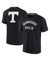 Fanatics Signature Men's And Women's  Black Tennessee Volunteers Super Soft Short Sleeve T-shirt In Black
