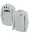 Fanatics Signature Unisex  Gray Cal Bears Super Soft Long Sleeve T-shirt In Gray
