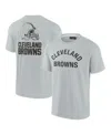 Fanatics Signature Men's And Women's  Gray Cleveland Browns Super Soft Short Sleeve T-shirt In Gray