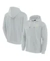 Fanatics Signature Unisex  Black Texas Longhorns Super Soft Fleece Pullover Hoodie In Gray