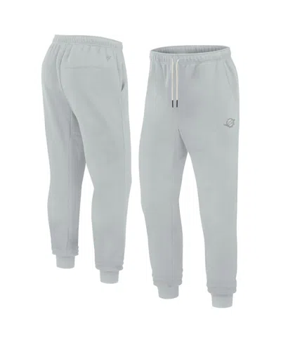 FANATICS SIGNATURE MEN'S AND WOMEN'S FANATICS SIGNATURE GRAY MIAMI DOLPHINS SUPER SOFT FLEECE JOGGER