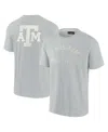 Fanatics Signature Men's And Women's  Gray Texas A&m Aggies Super Soft Short Sleeve T-shirt In Gray