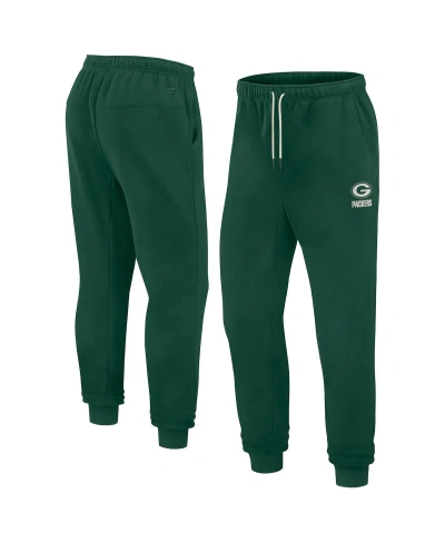 Fanatics Signature Men's And Women's  Green Green Bay Packers Super Soft Fleece Jogger