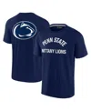 Fanatics Signature Men's And Women's  Navy Penn State Nittany Lions Super Soft Short Sleeve T-shirt In Navy