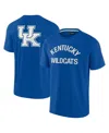 Fanatics Signature Men's And Women's  Royal Kentucky Wildcats Super Soft Short Sleeve T-shirt In Royal