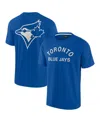 Fanatics Signature Men's And Women's  Royal Toronto Blue Jays Super Soft Short Sleeve T-shirt In Royal
