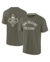 Fanatics Signature Men's And Women's Olive New Orleans Pelicans Elements Super Soft Short Sleeve T-shirt In Olive
