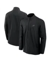 Fanatics Signature Men's Black Philadelphia Eagles Front Office Woven Full-zip Jacket In Black