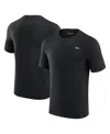 Fanatics Signature Men's  Black Baltimore Ravens Modal Short Sleeve T-shirt In Black