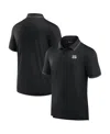 Fanatics Signature Men's  Black Cincinnati Bengals Pique Polo Shirt In Black