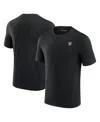 Fanatics Signature Men's  Black Las Vegas Raiders Modal Short Sleeve T-shirt In Black