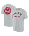Fanatics Signature Men's  Gray Atlanta United Fc Oversized Logo T-shirt In Gray