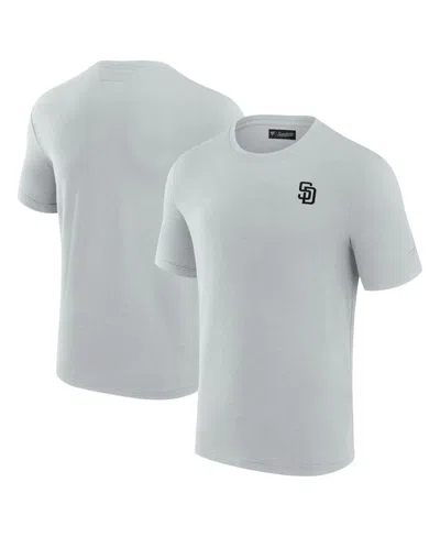 Fanatics Signature Men's  Gray San Diego Padres Modal Short Sleeve T-shirt