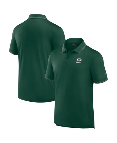 Fanatics Signature Men's  Green Green Bay Packers Pique Polo Shirt