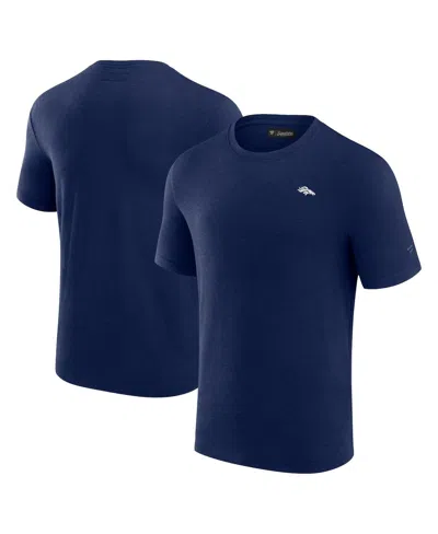 Fanatics Signature Men's  Navy Denver Broncos Modal Short Sleeve T-shirt